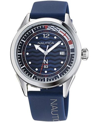 Nautica Lässige Uhr NAPHBF012 - Blau
