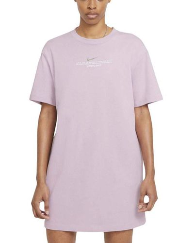Nike Robe T-shirt Femme Swsh Undershirt - Purple