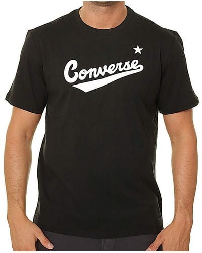 Converse Center Front Logo Tee T-Shirt - Blau