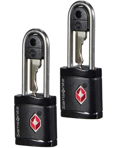 Samsonite Global Travel Accessories Tsa Key Luggage Lock 2x - Black