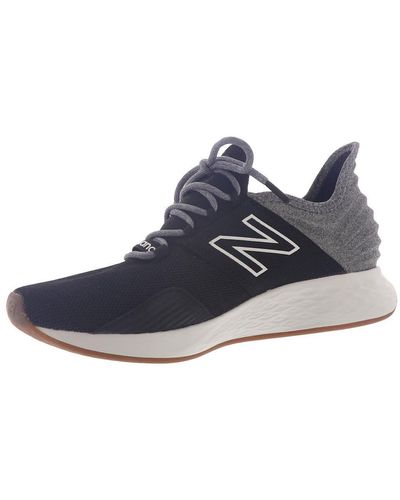 New Balance Fresh Foam Roav V1 Lace Sneaker - Black