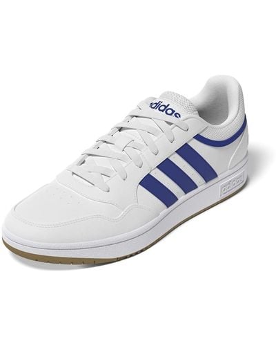 adidas Hoops 3.0 Low Classic Vintage Shoes Sneaker - Blauw