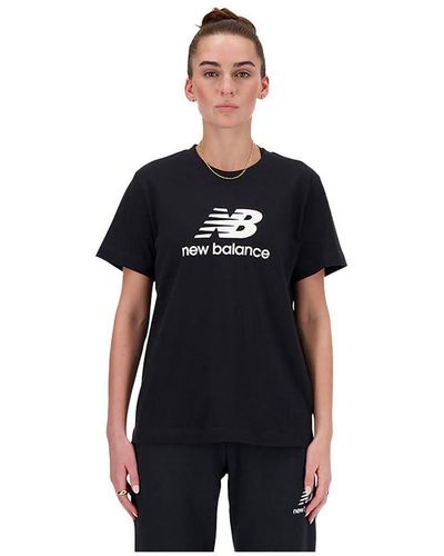 New Balance Sport Essentials Jersey Logo T-shirt - Black
