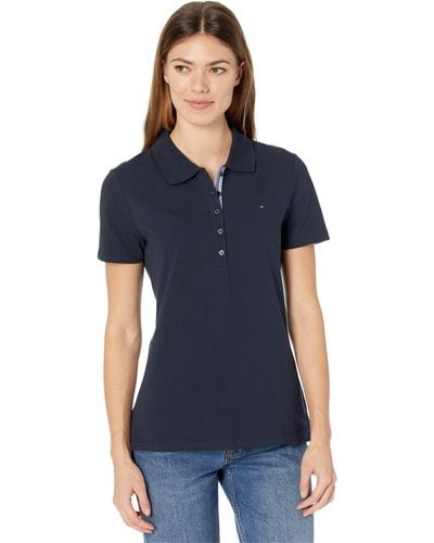 Tommy Hilfiger Short Sleeve Core Polo Shirt - Bleu