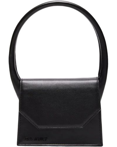 Steve Madden Schwarze Handtasche mit Schultergurt - schwarz, einzigartig