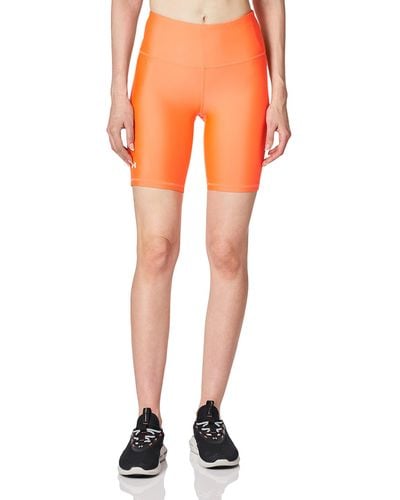 Under Armour Heatgear Armor Bike Shorts - Orange