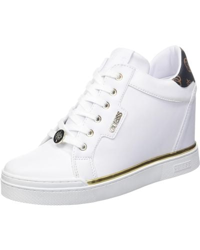 Guess Snelle Sneakers Voor - Wit