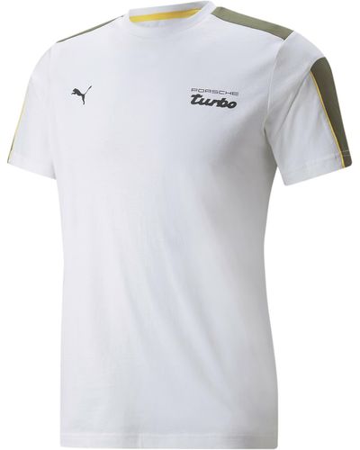 PUMA , T-Shirt Porsche Legacy T7 - Weiß