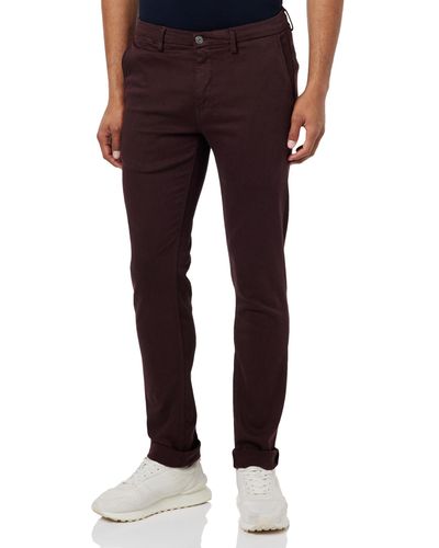 Replay M9627L Zeumar Hyperchino Color Xlite Jeans - Rouge