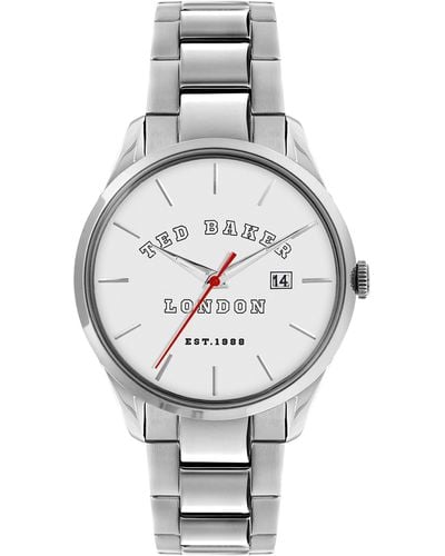 Ted Baker Lässige Uhr BKPLTF2109I - Grau