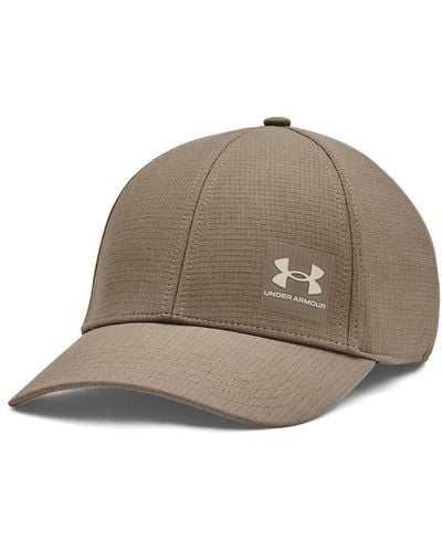 Under Armour Iso-chill Armourvent Stretch Fit Hat, - Brown