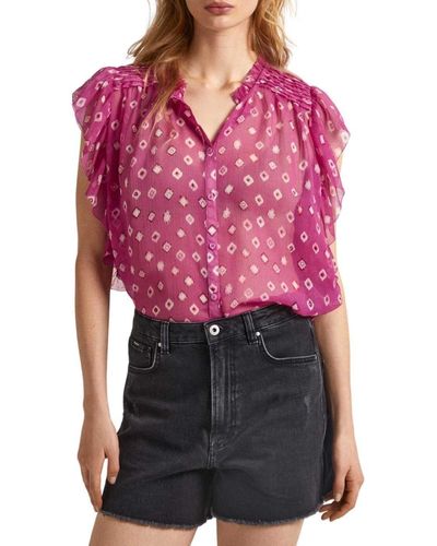 Pepe Jeans Marley Shirt - Red