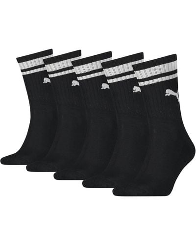 PUMA Crew Sock Calcetines - Negro