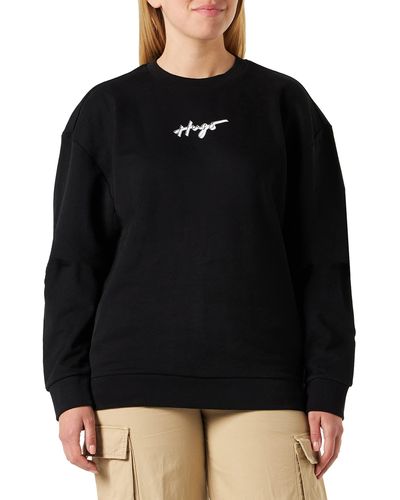 HUGO Easy Crew 2 Sweatshirt - Black