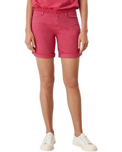 S.oliver 120.10.206.26.180.2115965 Jeans-Shorts - Rot