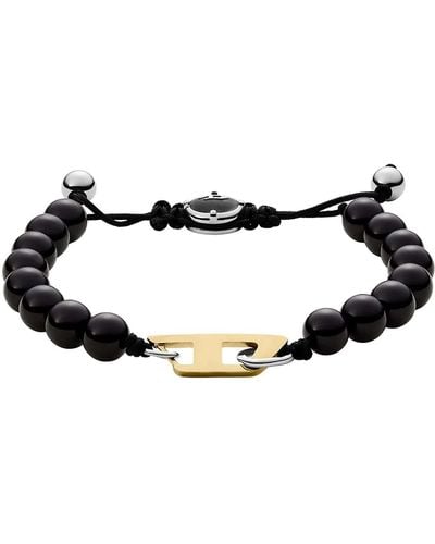 DIESEL Bracelet For Beads - Black