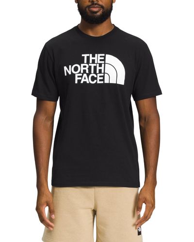 The North Face Half Dome Logo T-shirt Short Sleeve Tee - Black