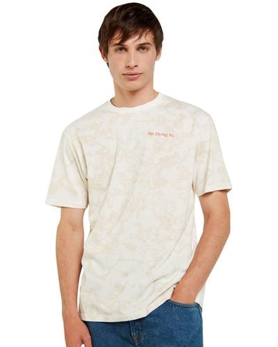 Springfield Camiseta chas Number - Blanco