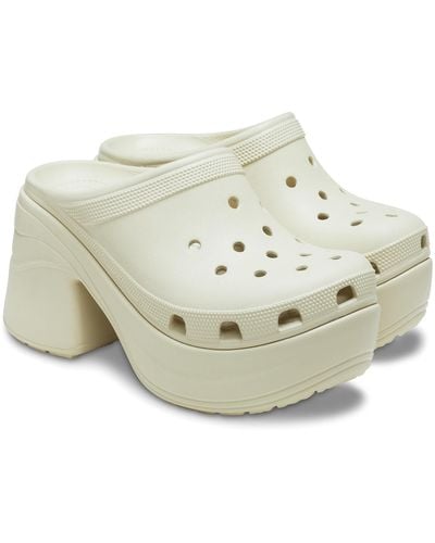 Crocs™ Siren Clog Women White Sandals - EUR 36-37 - Bianco