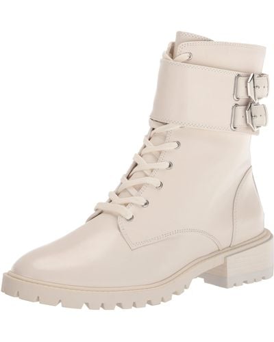 Vince Camuto Footwear Womens Fawdry Combat Boot - Natural