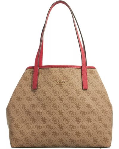 Guess Vikky Tote - Marrone