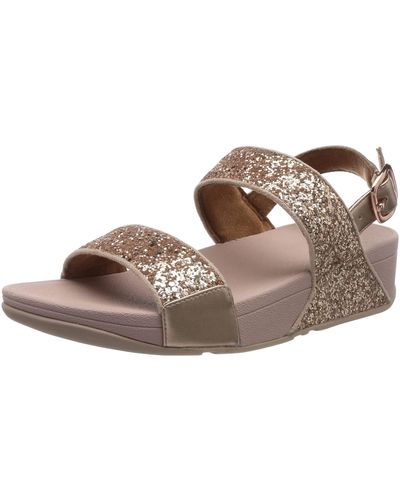 Fitflop Lulu Back strap Sandals in Black Lyst UK