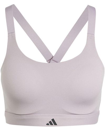 adidas Tlrd Impact Luxe Hs Sports Bra High Support 3xl Purple