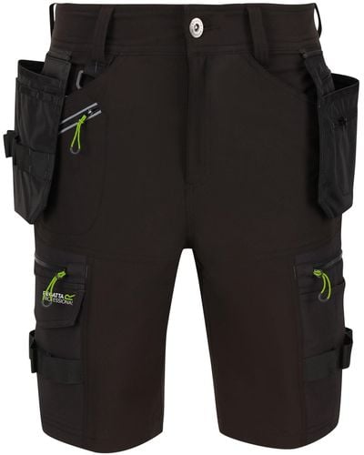 Regatta S Infiltrate Detachable Holster Pocket Shorts - Black