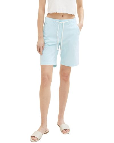 Tom Tailor 1036631 Bermuda Shorts - Blau