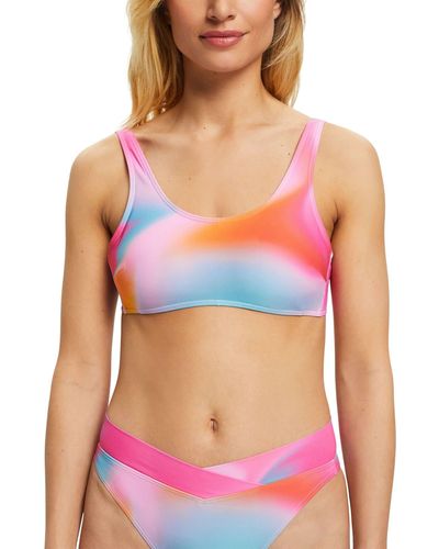 Esprit Bodywear Shoal Beach Rcs Pad.bra Top Bikini - Meerkleurig