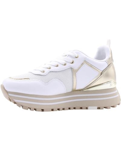 Liu Jo Sneakers Basse Donna Liu Jo Maxi Wonder 100 Pelle Bianco - 37