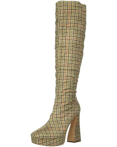 Jessica Simpson Daniyah Platform Heel Knee Boot Fashion - Natural