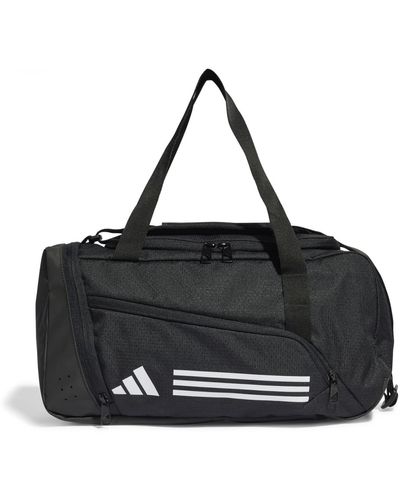 adidas 's Essentials 3-stripes Duffel Bag - Black