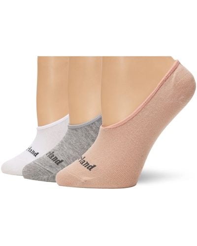 Timberland Ladies 6pk Basic Low Liner Socks - Meerkleurig