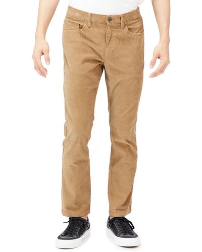 Goodthreads Slim-fit 5-pocket Comfort Stretch Corduroy Trousers - Brown