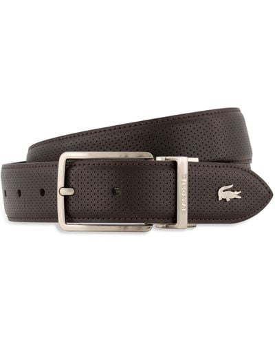 Lacoste Homme Belt LEATHER GOODS BELT - Marron