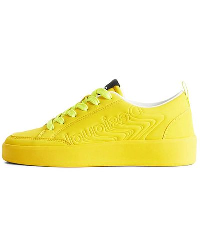 Desigual Shoes_fancy Colour 8001 Golden Haze Trainer - Yellow