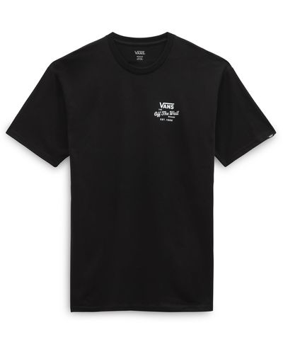 Vans Werken T-shirt Voor - Zwart