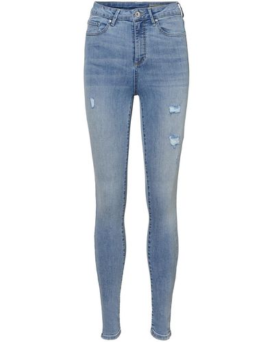 Vero Moda VMSOPHIA HR SK DESTR AM314 Petite NOOS Jeans - Blau