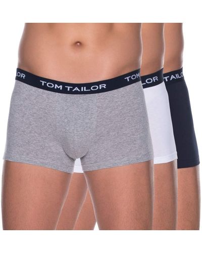 Tom Tailor Pants weiß Melange 3er Pack XL - Mehrfarbig