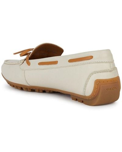 Geox Kosmopolis + Grip Boat Shoes - White