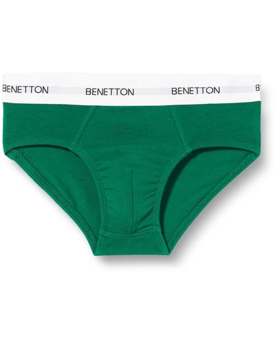 Benetton Slip 3OP80S01G Intimo - Verde