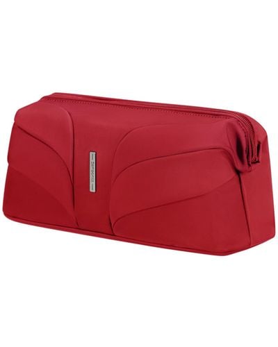 Samsonite Attrix Toilet Kit Toiletry Bag - Red
