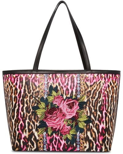 Betsey Johnson Embroidered Patch Tote