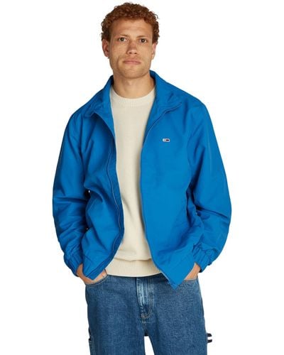 Tommy Hilfiger Tjm Essential Jacket Ext Dm0dm17982 Windbreaker - Blue