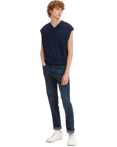 Tom Tailor Marvin Straight Jeans 1032779 - Blau