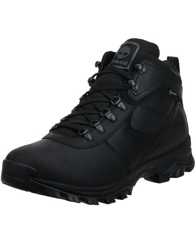 Timberland Anti-fatigue Hiking Waterproof Leather Mt. Maddsen Sneaker - Black
