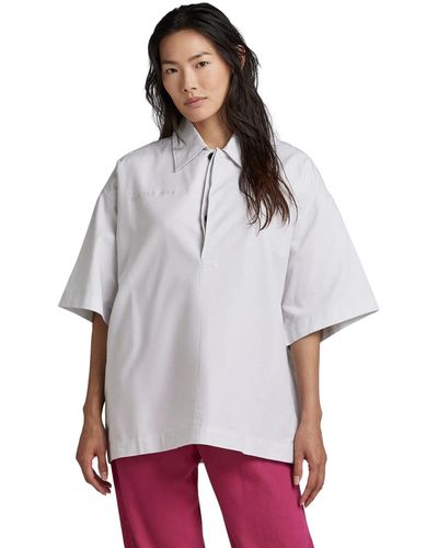 G-Star RAW Oversized Loose Shirt - Wit
