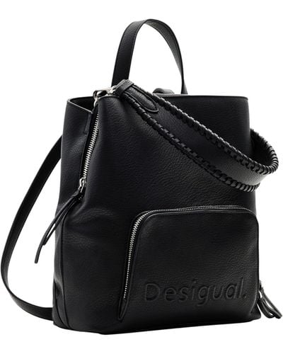 Desigual S Multi-position Backpack - Black