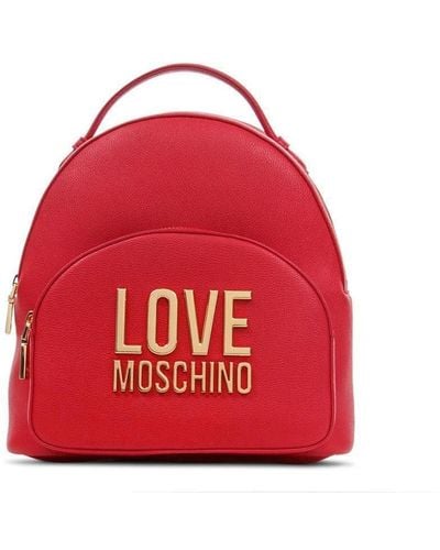 Love Moschino Jc4105pp1gli0500 Rucksack - Rot